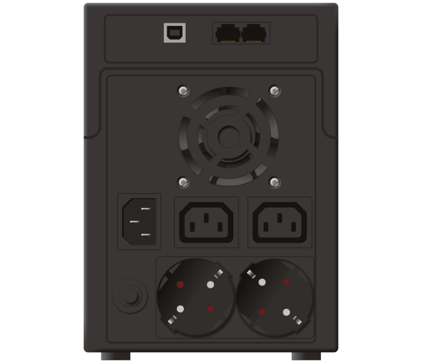 Power Walker LINE-INTERACTIVE (2200VA/1200W, 2xSchuko/IEC, AVR) - 253679 - zdjęcie 4